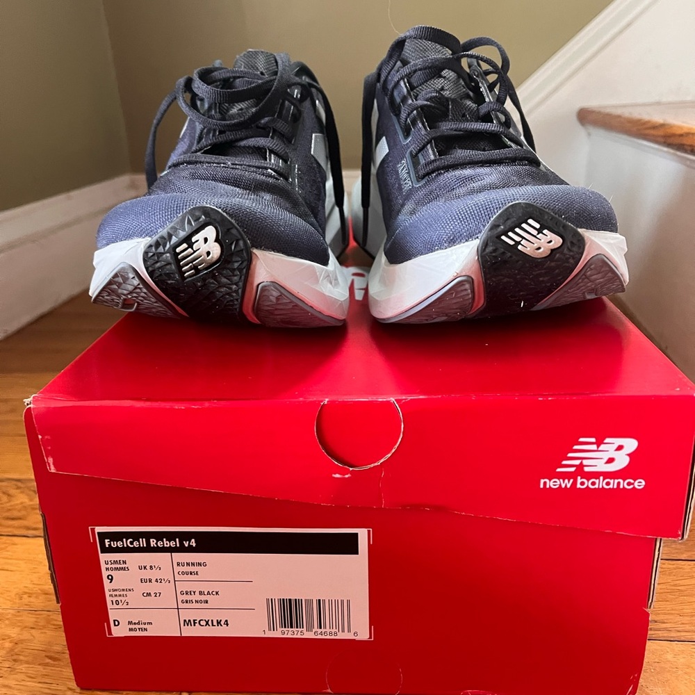 New Balance FuelCell Rebel v4 - Dark Gray Athletic Shoes